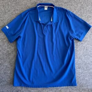 Helly Hansen Men's Polo Shirt | Short Sleeve Performance | Size:‎ 3XL